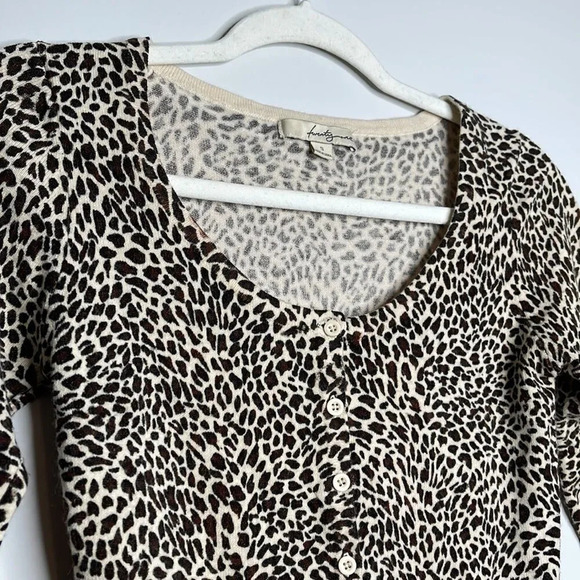 Forever 21 Cheetah Print Cardigan - Picture 6 of 7